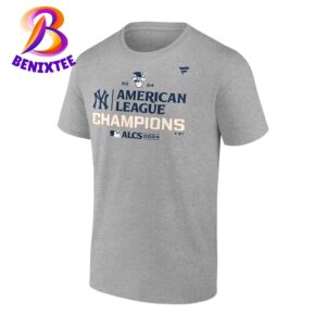 New York Yankees 2024 American League Champions Locker Room Clinched MLB World Series 2024 Unisex T-Shirt