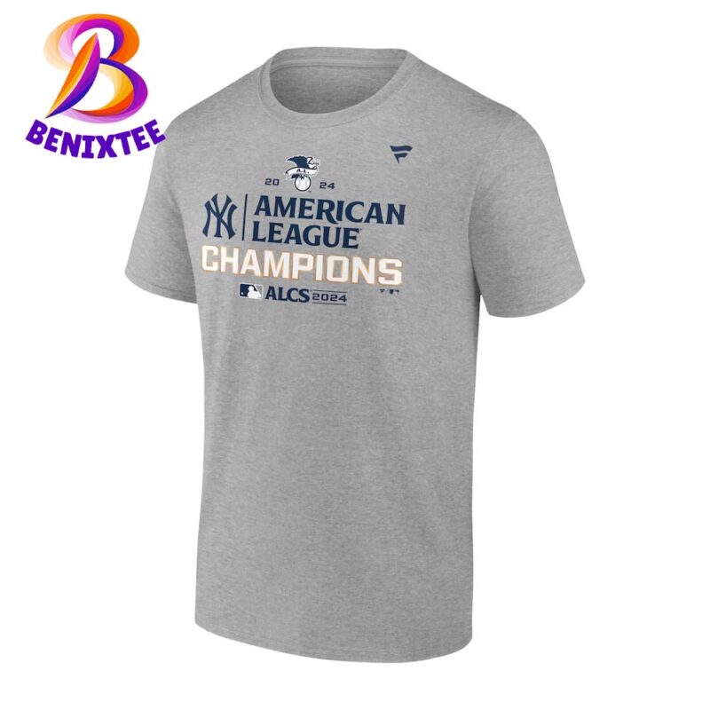 New York Yankees 2024 American League Champions Locker Room Clinched MLB World Series 2024 Unisex T Shirt