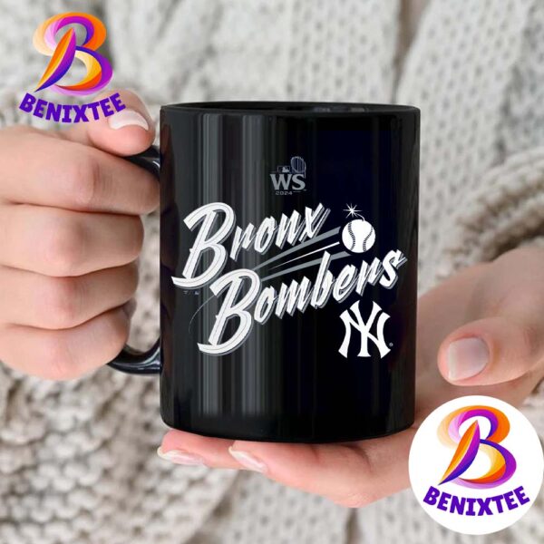 New York Yankees Bronx Bombers 2024 World Series American League Champions Hometown Ceramic Mug