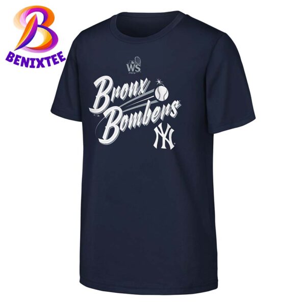 New York Yankees Bronx Bombers 2024 World Series American League Champions Hometown Unisex T-Shirt