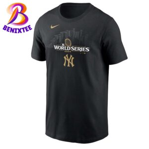 Nike x New York Yankees 2024 World Series American League Champions Trophy T-Shirt