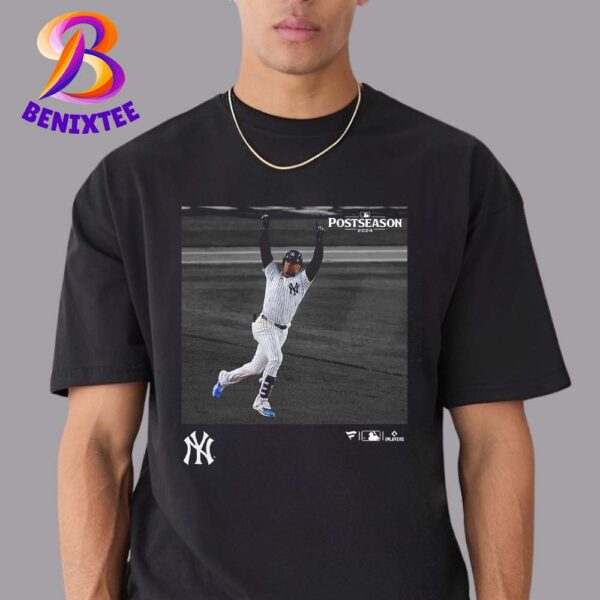 Official Juan Soto New York Yankees 2024 MLB Postseason Moments Premium T-Shirt