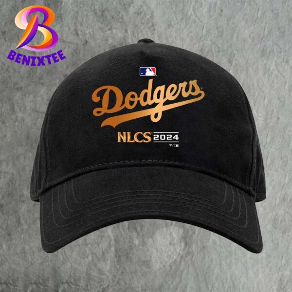 Official Los Angeles Dodgers MLB NLCS 2024 National League Division Champions Locker Room Cap Hat Classic Snapback