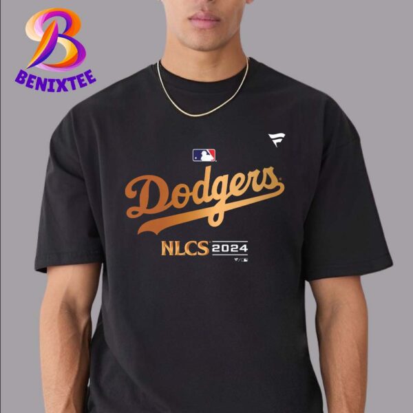 Official Los Angeles Dodgers MLB NLCS 2024 National League Division Champions Locker Room Premium T-Shirt