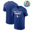 Los Angeles Dodgers 8-Time 8x MLB World Series 2024 Champions White Two Sides Print Unisex T-Shirt