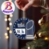 Los Angeles Dodgers 2024 MLB World Series Christmas Tree Decorations Ornament