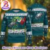 NFL Philadelphia Eagles Football Grinch Xmas Pattern Knitted Ugly Christmas Sweater