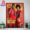 SLAM 253 Cover Ace Bailey And Dylan Harper From Rutgers Scarlet Knights Knight Vision Poster Canvas For Home Decor