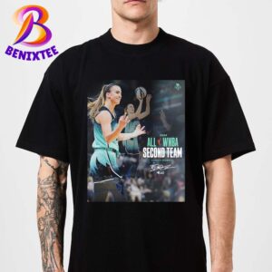 Sabrina Ionescu New York Liberty All-WNBA Second Team 2024 Unisex T-Shirt