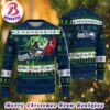 NFL Seattle Seahawks Football Grinch Xmas Pattern Knitted Ugly Christmas Sweater