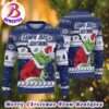 Toronto Maple Leafs NHL Funny Grinch Football 2024 Xmas Pattern Knitted Ugly Christmas Sweater