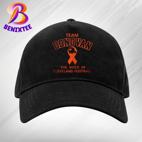 Team Donovan The Voice Of Cleveland Football Cleveland Browns Classic Cap Snapback Hat