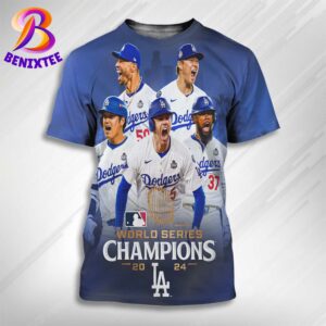 The Los Angeles Dodgers Are Your 2024 World Series Champions All Over Print Shirt