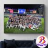 MLB 2024 World Series Champions Is Los Angeles Dodgers After Defeat New York Yankees Poster Canvas For Home Decor