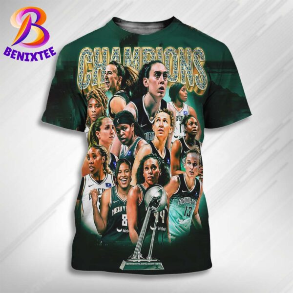 The New York Liberty Finally Have 2024 WNBA Champions After Beating The Minnesota Lynx All Over Print Shirt