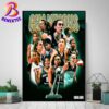 Congrats New York Liberty 2024 WNBA Finals Champions History Made Home Decor Poster Canvas