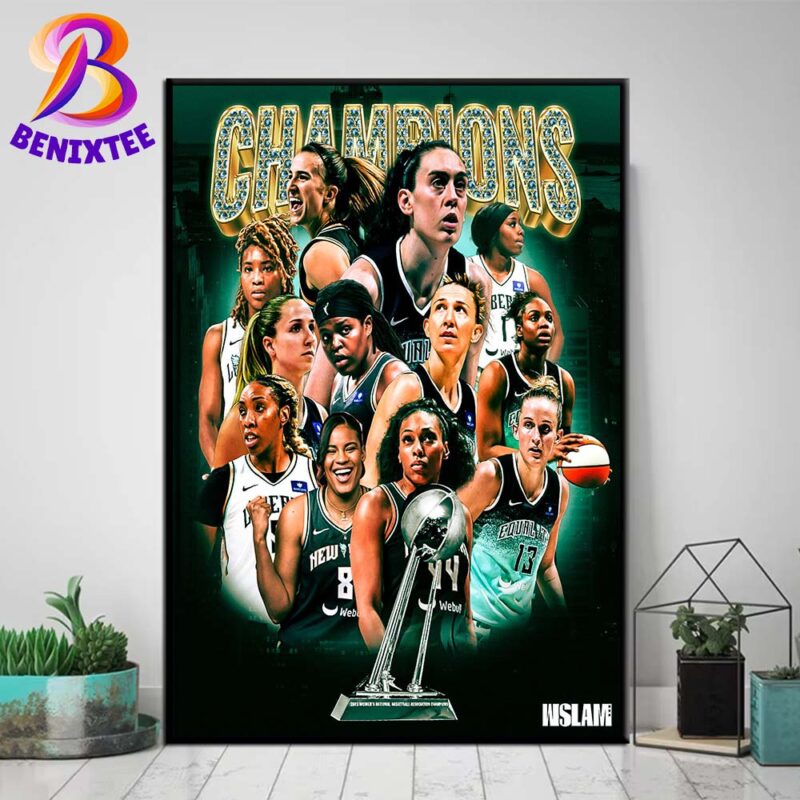 The New York Liberty Finally Have 2024 WNBA champions After Beating The Minnesota Lynx Poster Canvas