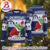 Vegas Golden Knights NHL Funny Grinch Football 2024 Xmas Pattern Knitted Ugly Christmas Sweater