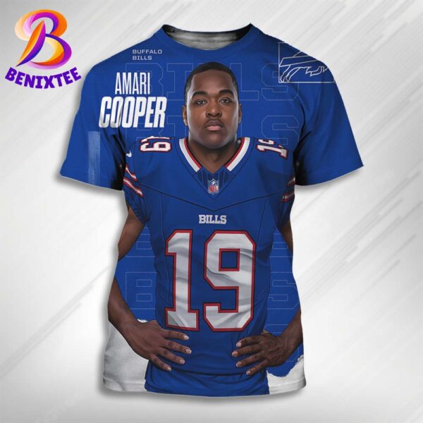 Welcome Amari Cooper To Buffalo Bills NFL All Over Print Shirt