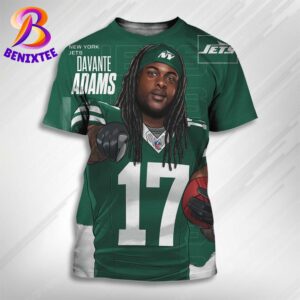 Welcome Davante Adams To New York Jets NFL All Over Print Shirt