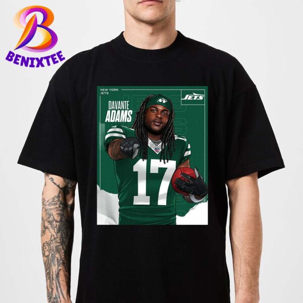 Welcome Davante Adams To New York Jets NFL Classic T-Shirt