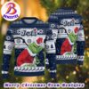 Washington Capitals NHL Funny Grinch Football 2024 Xmas Pattern Knitted Ugly Christmas Sweater