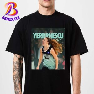 Yerrrnescu Nike Tribute Sabrina Ionescu New York Liberty From Downtown NY Unisex T-Shirt