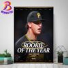 Congrats Paul Skenes Team Pittsburgh Pirates 2024 National League Rookie Of The Year Home Decor Poster Canvas