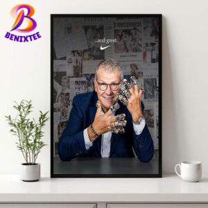 And Great Nike Tribute Geno Auriemma Becomes The Winningest Coach In NCAA Division I Basketball History Poster Canvas