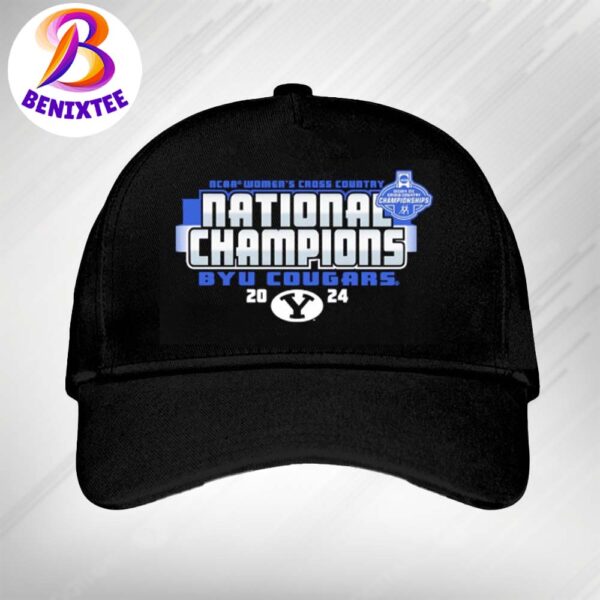 BYU Cougars 2024 NCAA Women’s Cross Country National Champions Classic Cap Snapback Hat