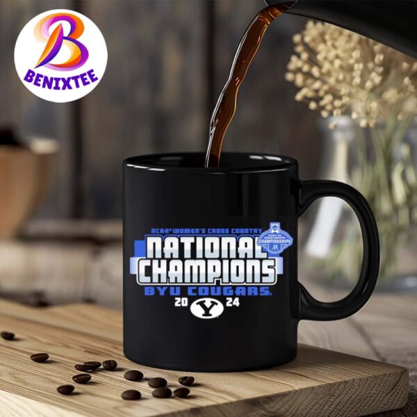 BYU Cougars 2024 NCAA Women’s Cross Country National Champions Coffee Ceramic Mug