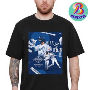 Bobby Witt Jr Team MLB Kansas City Royals 2024 American League Silver Slugger Award Winners Classic T-Shirt