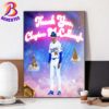 Congrats Los Angeles Dodgers Team 2024 National League Offensive Team Of The Year Silver Slugger Team Award Wall Decor Poster Canvas