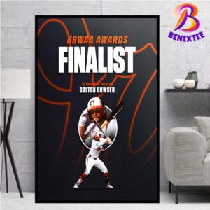 Colton Cowser Being Named A BBWAA Awards Finalist For 2024 AL Rookie Of The Year Home Decor Poster Canvas