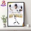 Colton Cowser Being Named A BBWAA Awards Finalist For 2024 AL Rookie Of The Year Home Decor Poster Canvas