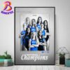 Congrats BYU Cougars 2024 NCAA Men’s Cross Country National Champions Home Decor Poster Canvas