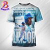 Teoscar Hernandez Team Los Angeles Dodgers On Your Third Career Silver Slugger Award Winner 2024 All Over Print Shirt