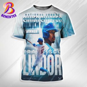 Congrats Francisco Lindor Team New York Mets 2024 The National League Silver Slugger All Over Print Shirt