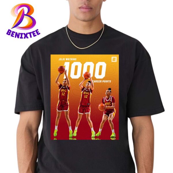 Congrats JuJu Watkins Reaches 1000 Career Points As USC Women It Only Took 38 Games Classic T-Shirt