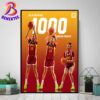 Congrats Bol Bol Team Phoenix Suns Reaches 1000 Career Points Home Decor Poster Canvas