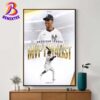 Congrats Aaron Judge New York Yankees Being Named A 2024 AL MVP Finalist Home Decor Poster Canvas