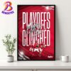 The Kansas City Chiefs Are The First Team To Clinched A Spot In The 2024 Postseason NFL Home Decor Poster Canvas