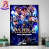 Max Verstappen You Are A Four-Time World Champion 2024 Home Decor Poster Canvas