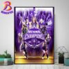 Congratulations To Middlebury The NCAA 2024 Division III Field Hockey Champions Home Decor Poster Canvas