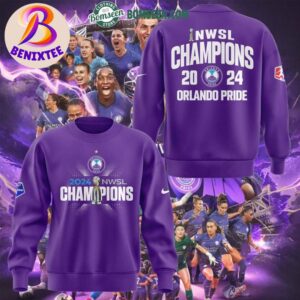 Congrats Orlando Pride Has Named To NWSL Champions 2024 Celebrating Purple Hoodie T-Shirt