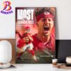 Congrats Kansas City Chiefs Playoffs Clinched In The Postseason 2024 Home Decor Poster Canvas