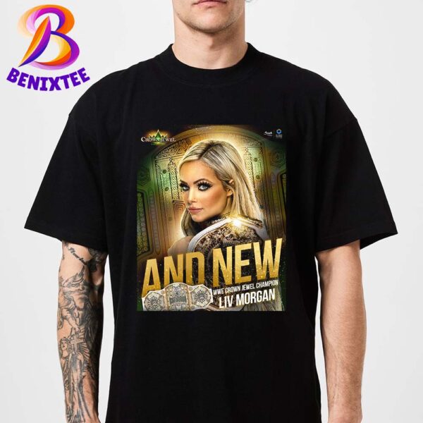 Congratulations Liv Morgan And New WWE Crown Jewel Champions 2024 Vintage T-Shirt