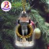 Freddie Freeman Los Angeles Dodgers FOCO 2024 World Series Champions Christmas Tree Decorations Ornament