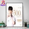 Congrats Faker SKT T1 Finals MVP Makes History With His 5th Title Worlds 2024 Champions Home Decor Poster Canvas