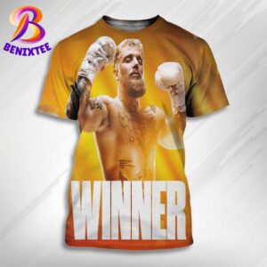 Jake Paul Is Your Winner After Defeats Mike Tyson Via Unanimous Decision All Over Print Shirt